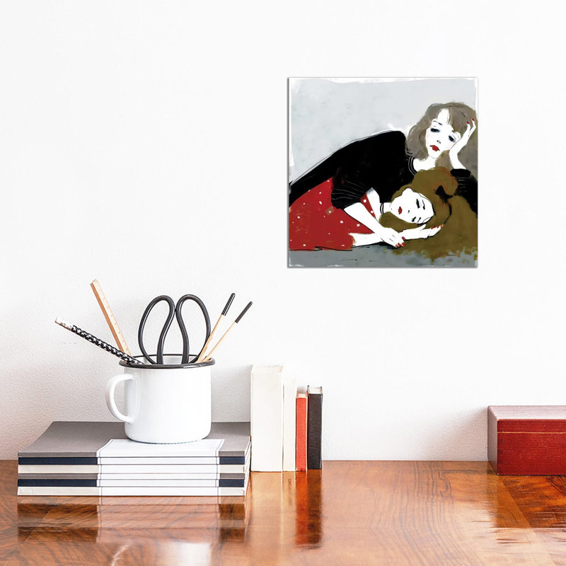 All Night Long by Anikó Salamon - Wrapped Canvas Print, 30.48cm H x 30.48cm W