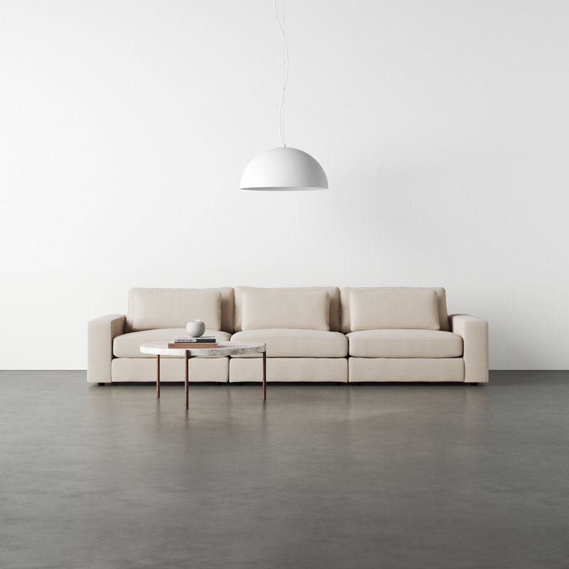Nathanael 131'' Upholstered Sofa