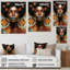 «Avant-Garde Elegant African Woman VI», reproduction sur toile-87370118-87370122