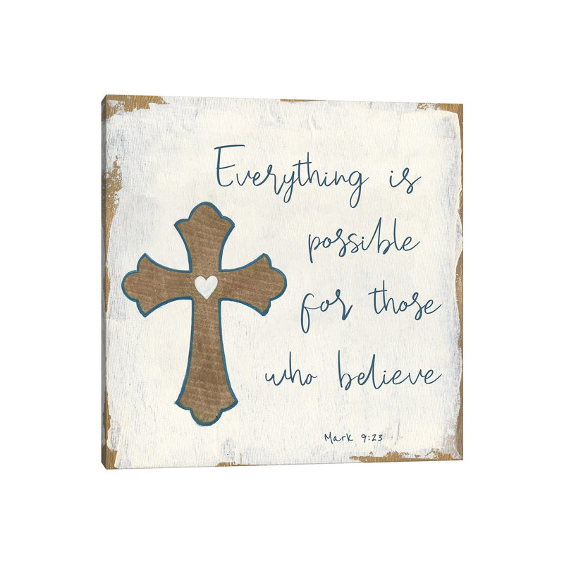 Everything Is Possible by Tava Studios - Wrapped Canvas Print, 45.72 cm H x 45.72 cm W x 1.91 cm D