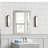 Bemidji Wood Flat Wall Mirror-188539072