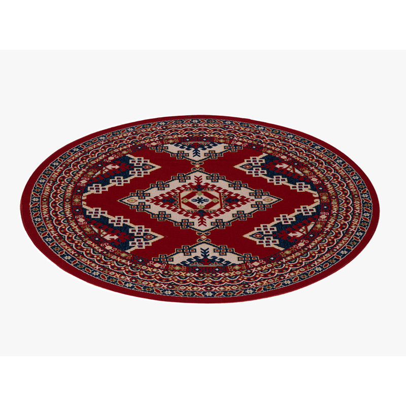 Lily-Faith Indoor / Outdoor Rug, Round 5'3"