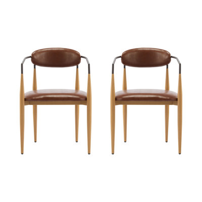 Nayalis Low Back Upholstered Dining Chairs