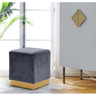 Annora Velvet Ottoman