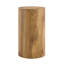Table de bout cylindrique en bois massif - table d'appoint ronde moderne pour le salon, la chambre à coucher et le décor bohème-1231625558-1231625556
