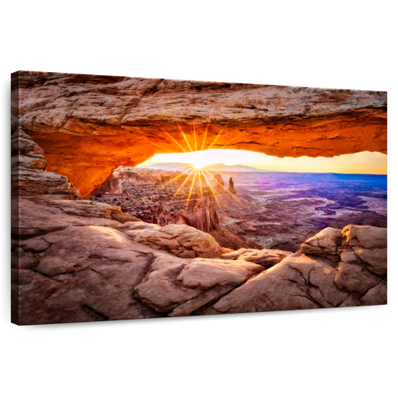 Alvord Mesa Arch Sunrise Canyonlands I, H 8 po x l 12 po