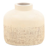 Egan Vase Off White