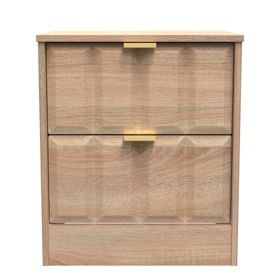Doss 45cm W Manufactured Wood Bedside Table