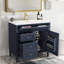 Ensemble de meuble-lavabo simple 36 po avec plateau en résine Dyral-1457181692