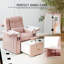  Fauteuil de pédicure spa avec baignoire à pieds intelligents, fauteuil de massage inclinable avec massage à la main-2133220467