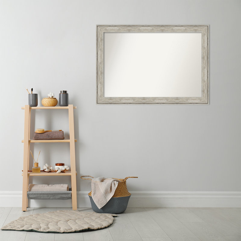 Miroir de salle de bain Crackled, 29 po x 41 po