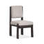 Chaise d'appoint rembourrée Makaylee