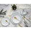 LUNA 30 Piece Bone China Dinnerware Set, Service for 6