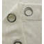Linen Blend Semi Sheer Grommet / Eyelet Curtain Panel Pair-1852616302