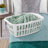Sterilite 1.5 Bu Rectangular Laundry Basket, Classic Design to Carry Clothes to Laundry Room