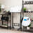 Mind Reader Standing Whiteboard Desk, Adjustable Height, Computer Desk, Laptop Desk, Portable, Rolling, 21"L x 21.5"W x 68.5"H