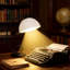 Lampe de table moderne avec abat-jour en verre givré et base en métal, lampe de chevet à brancher pour table de chevet, bureau ou salon, douille E26 avec cordon et interrupteur