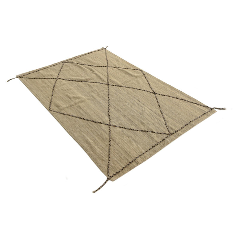 Tapis brun clair Ottilie