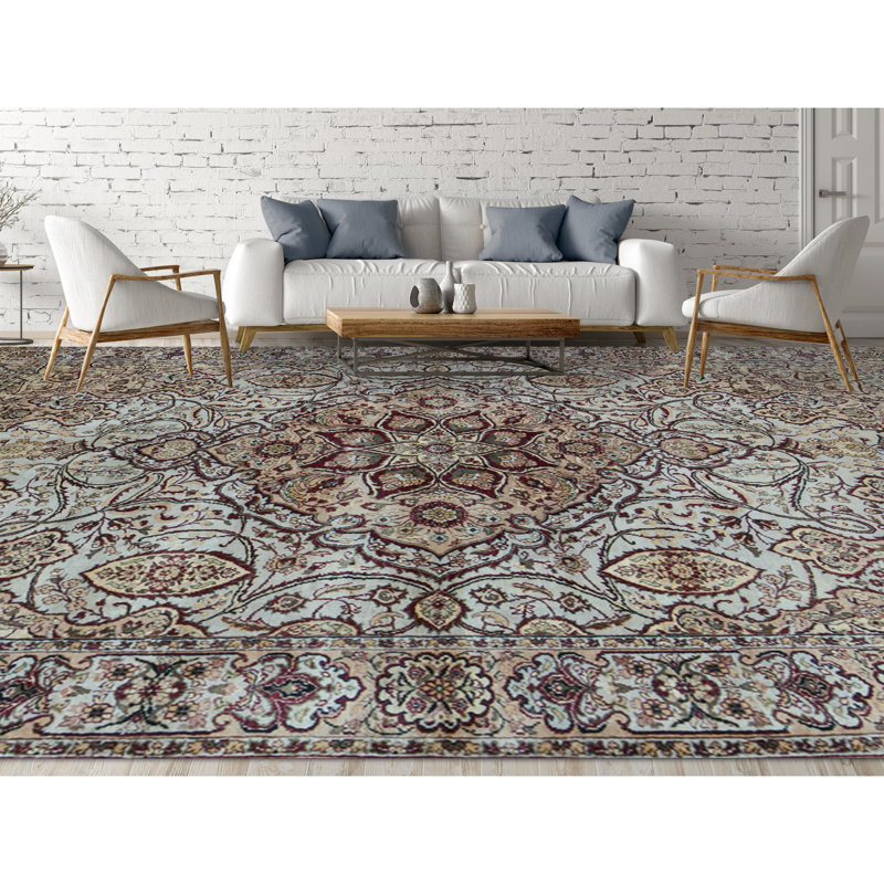 Sona Hand Woven Wool Oriental Area Rug