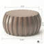 Table basse moderne imperméable 35,43 po, conception en ciment durable MgO-1632055193