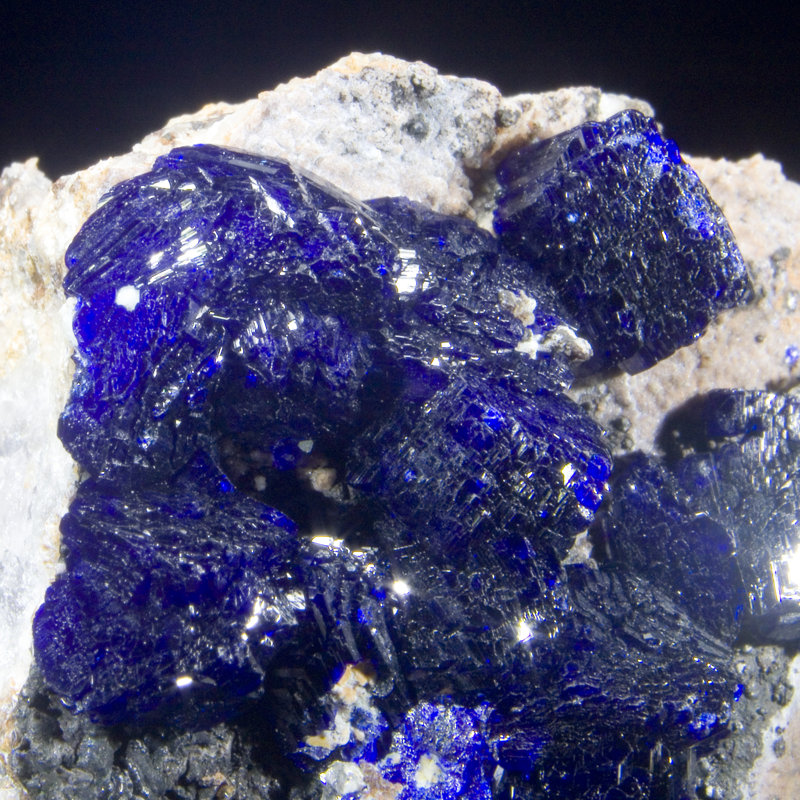 Azurite - Zoila Mine, Mexico