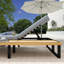 Chaise longue d'extérieur avec table d'appoint-1887113114