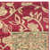 Tapis oriental rouge Hertzler