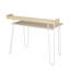 Shoshone Metal Base Writing Desk-41392305