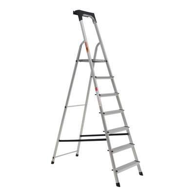 7- Step Aluminium Lightweight Folding Step Ladder