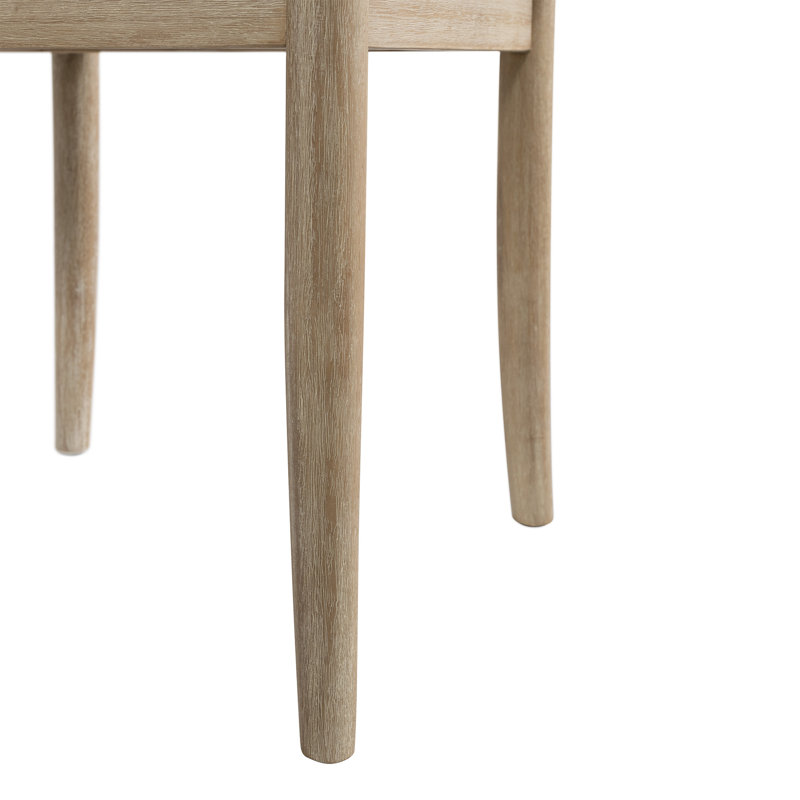 Eugley 4-Person Solid Wood Round Pedestal Dining Set