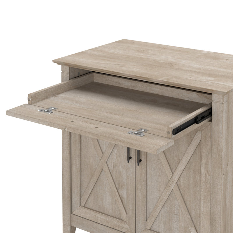 Secretary Desk, Washed Gray