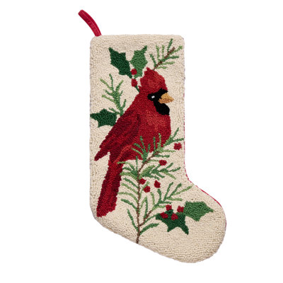 Chaussette de Noël Cardinal