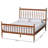 Slat Headboard Design Bed