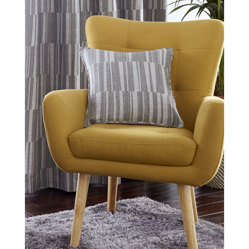Isio Eyelet Room Darkening Thermal Curtains (Set of 2), Charcoal, 229cm Width x 229cm Drop