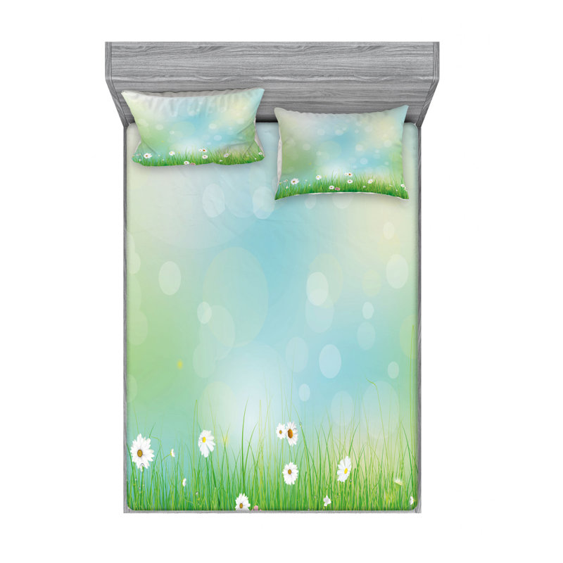 Ensemble de draps Spring Blooms, Taies d'oreiller pour grand lit