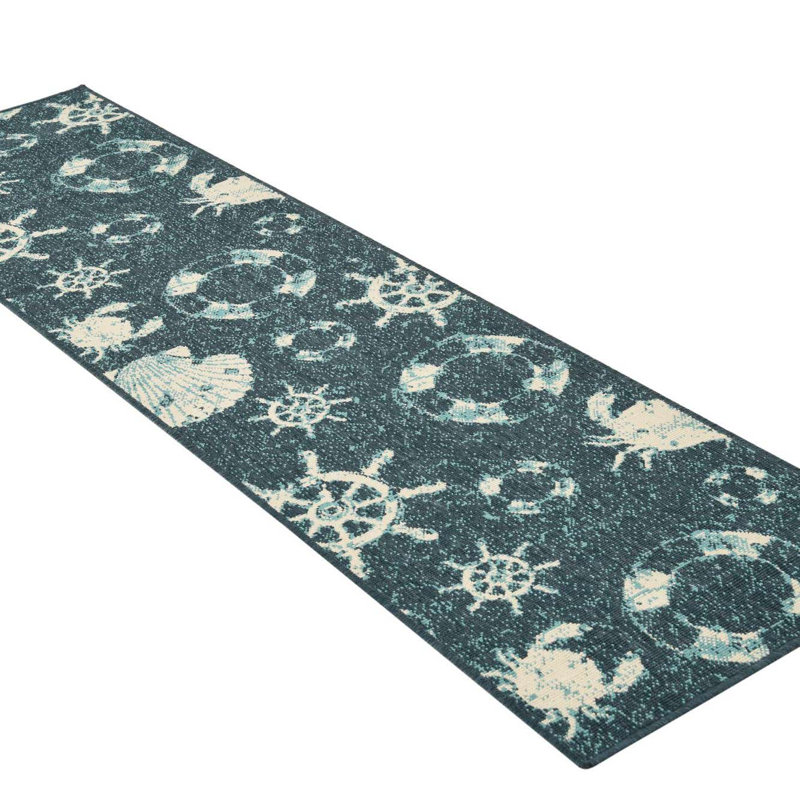 Caladoc Indoor / Outdoor Rug, Runner 2' x 6'1"