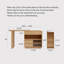 Table de bar en bois