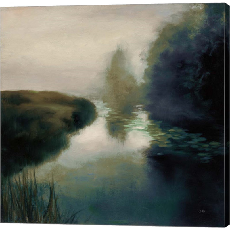 «Twilight Fog Dark» par Julia Purinton - peinture sur toile tendue