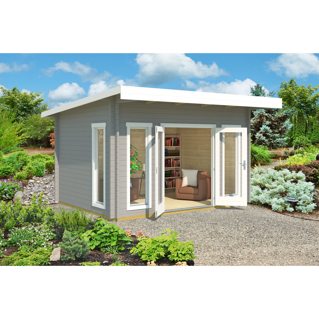 Lasita Barbados 3 - 14.5 x 10.5 Ft. Premium Log Cabin With Tempered Double Glazing (44mm)