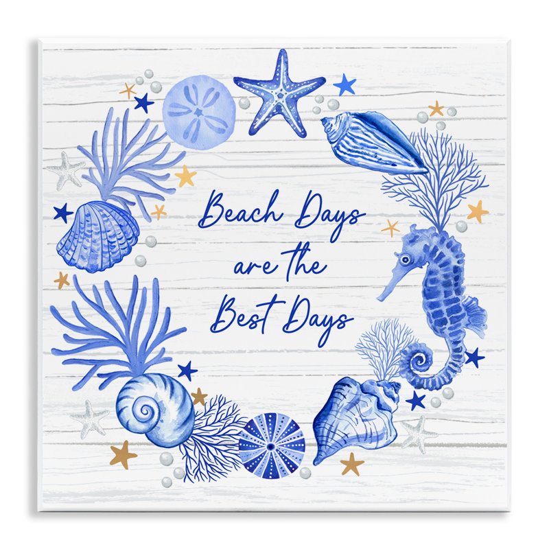 «Beach Days Best Wreath» par Sharon Lee
