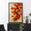 Oriental oriental, feuilles d'érable rouges, reproduction d'art sur toile encadrée-427215288-427215244
