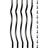 32.25" H x 1" W x 0.1" D Metal Staircase Baluster Set