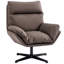 Upholstered Swivel Armchair-1252849926
