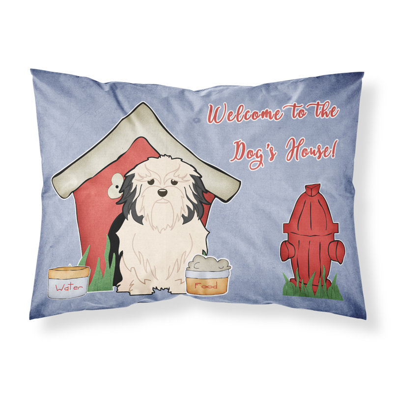 Taie d’oreiller chien house, Petit chien lion