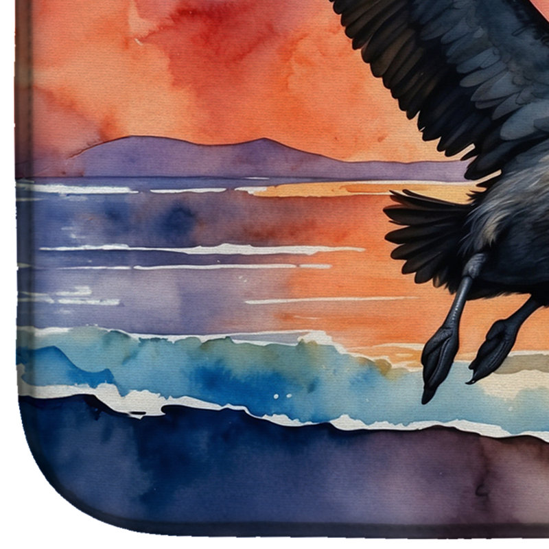 Tapis de séchage Pelican Fiery Sunset