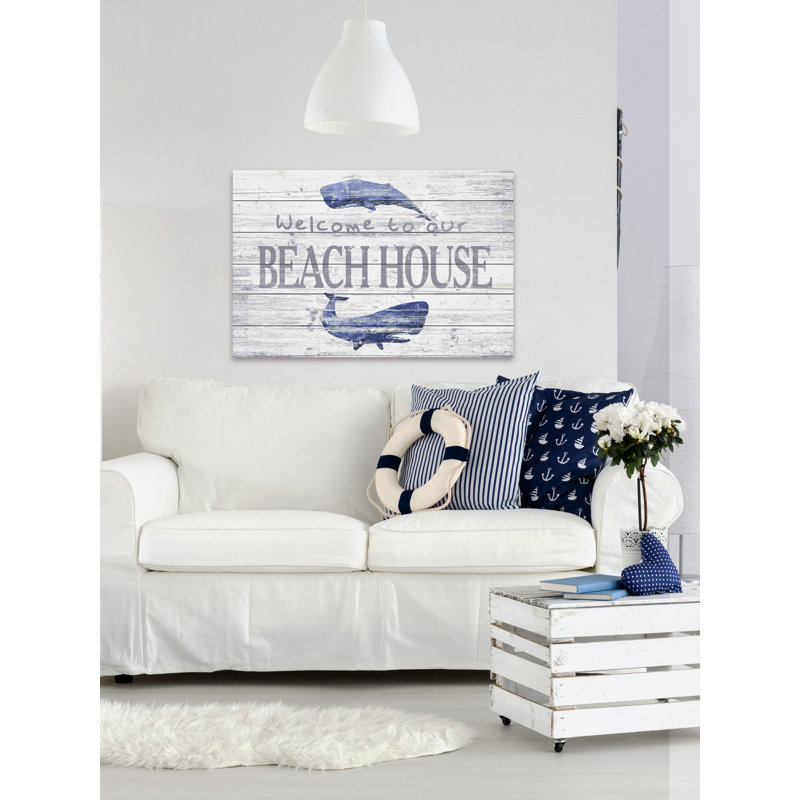 «What a Whale», impression d'art textuel sur bois sans cadre, H 12 po x l 18 po x P 1,5 po