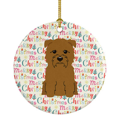 Ornement suspendu Merry Christmas Glen Of Imal