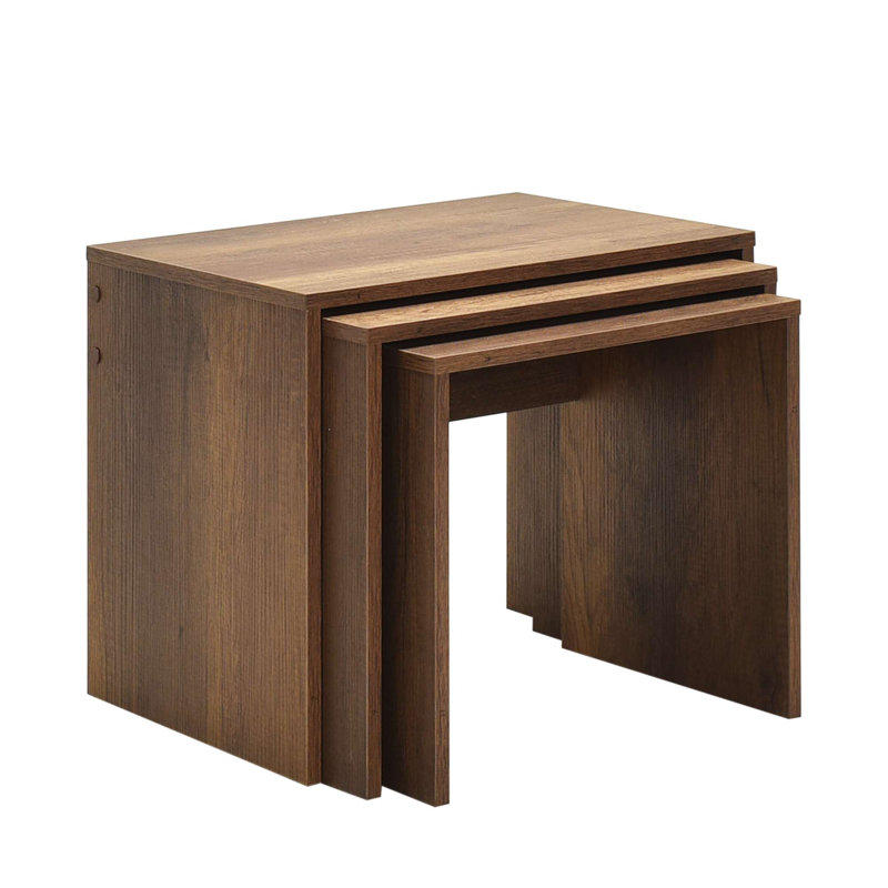 Ensemble de 3 tables gigognes