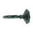 Black Wrought Iron Ring Cabinet Pulls Flower Style Drawer Pulls Rust Resistant