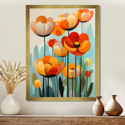 Beckey - reproduction d'art sur toile florale